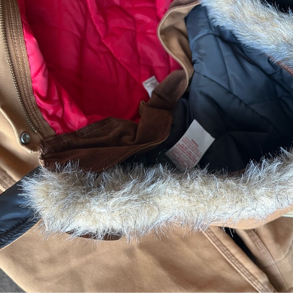 Carhartt Overalls Vintage Fur Hood 38R - Picture 15 of 16